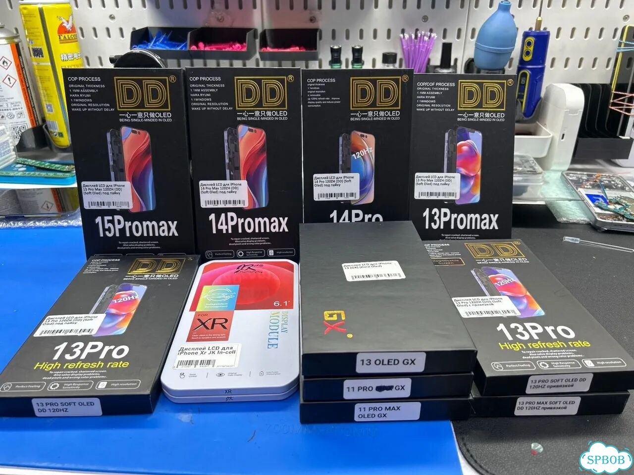 Дисплей для iPhone soft oiled DD GX JK TFT фото 1