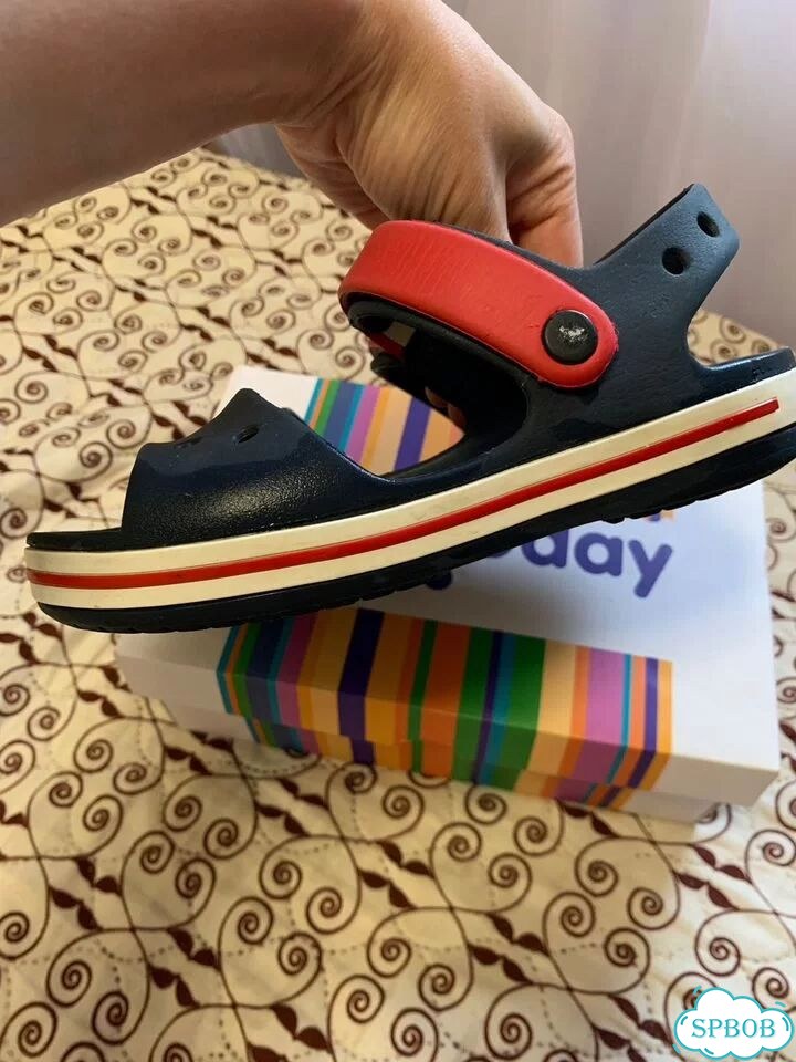 Сандалии crocs c13 для мальчика фото 2