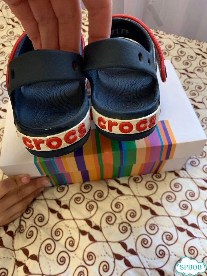 Сандалии crocs c13 для мальчика фото 3