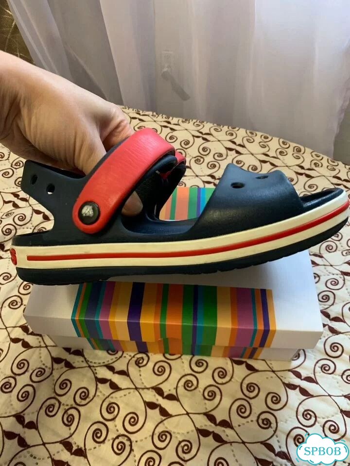 Сандалии crocs c13 для мальчика фото 4