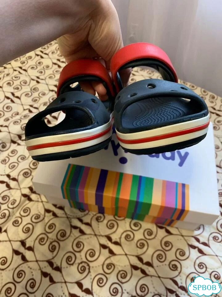 Сандалии crocs c13 для мальчика фото 6