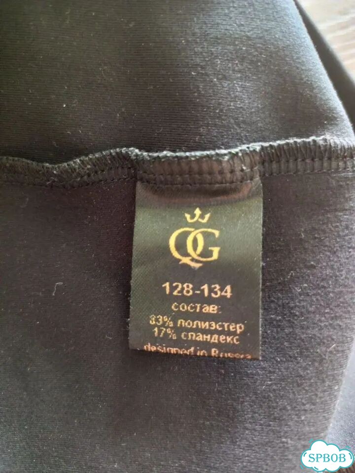 Майка черная queen gym 128-134 фото 3