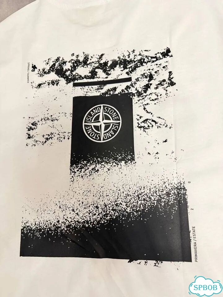Футболка Stone Island белая фото 6