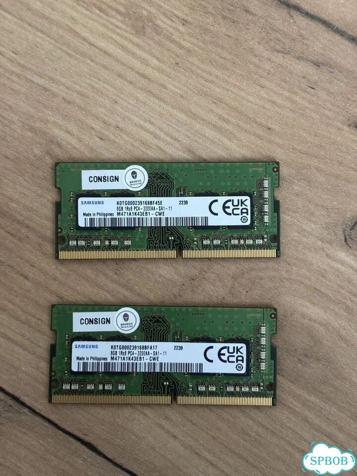 Ddr4 sasmung 2x8 gb (16gb) для ноутбука фото 1