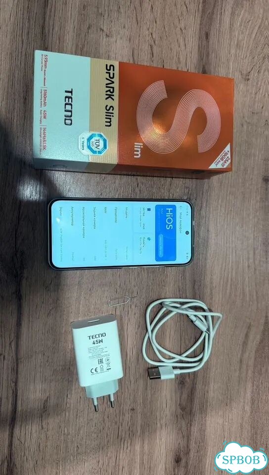 TECNO Spark Slim, 8/256 ГБ, 2 SIM фото 1