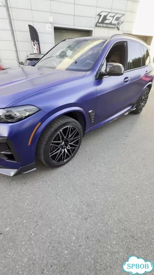 Обвес BMW X5M F95 сухой карбон SQ стиль фото 1