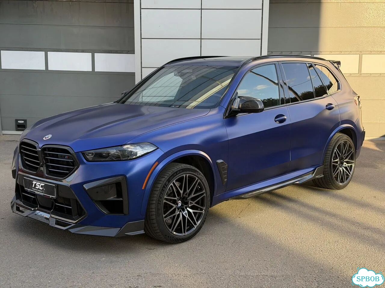 Обвес BMW X5M F95 сухой карбон SQ стиль фото 8