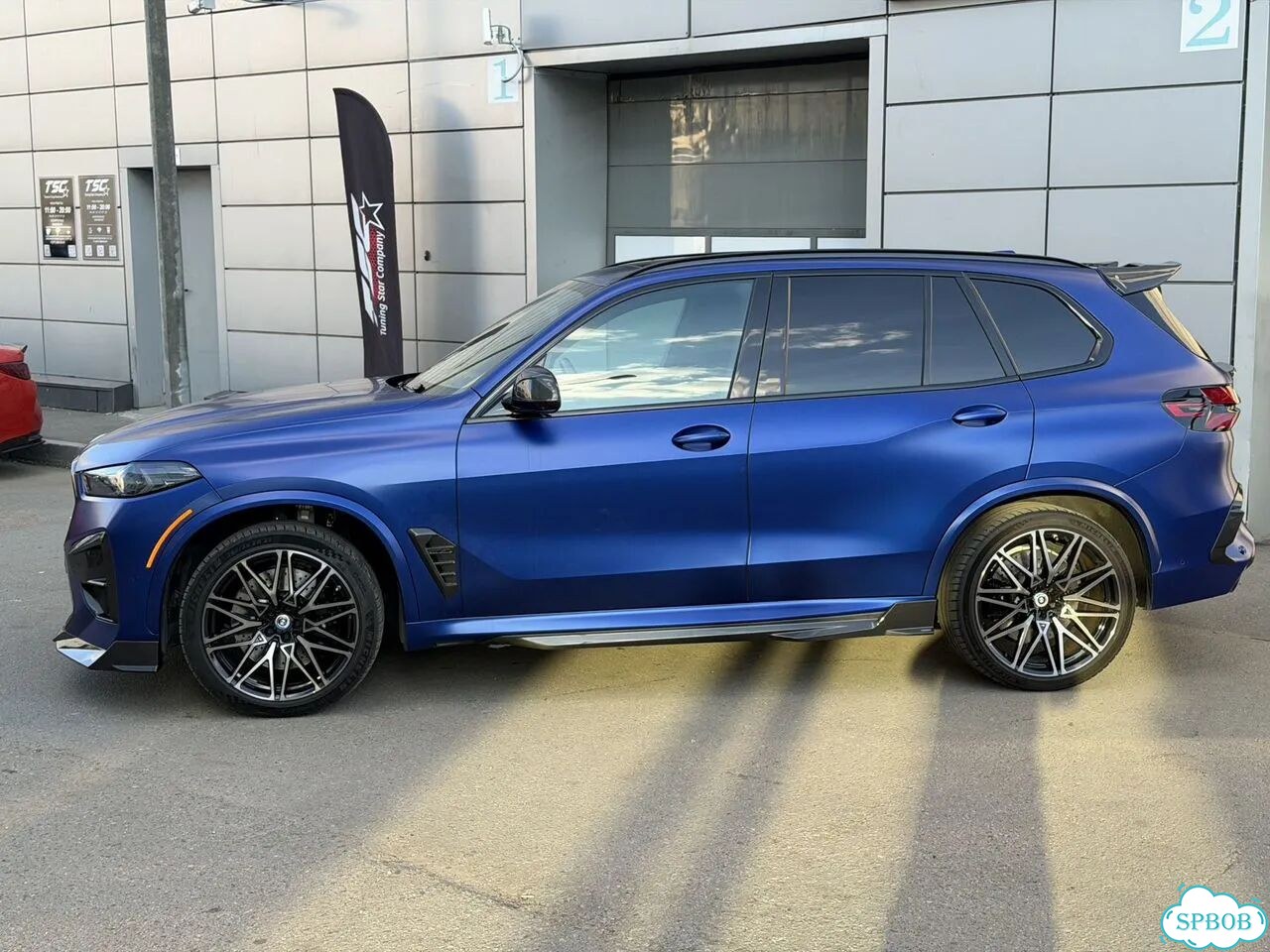 Обвес BMW X5M F95 сухой карбон SQ стиль фото 9