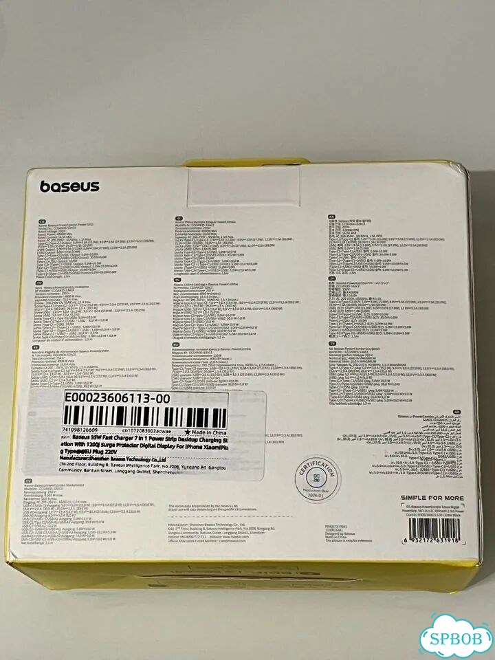 Зарядная станция Baseus 35W фото 3