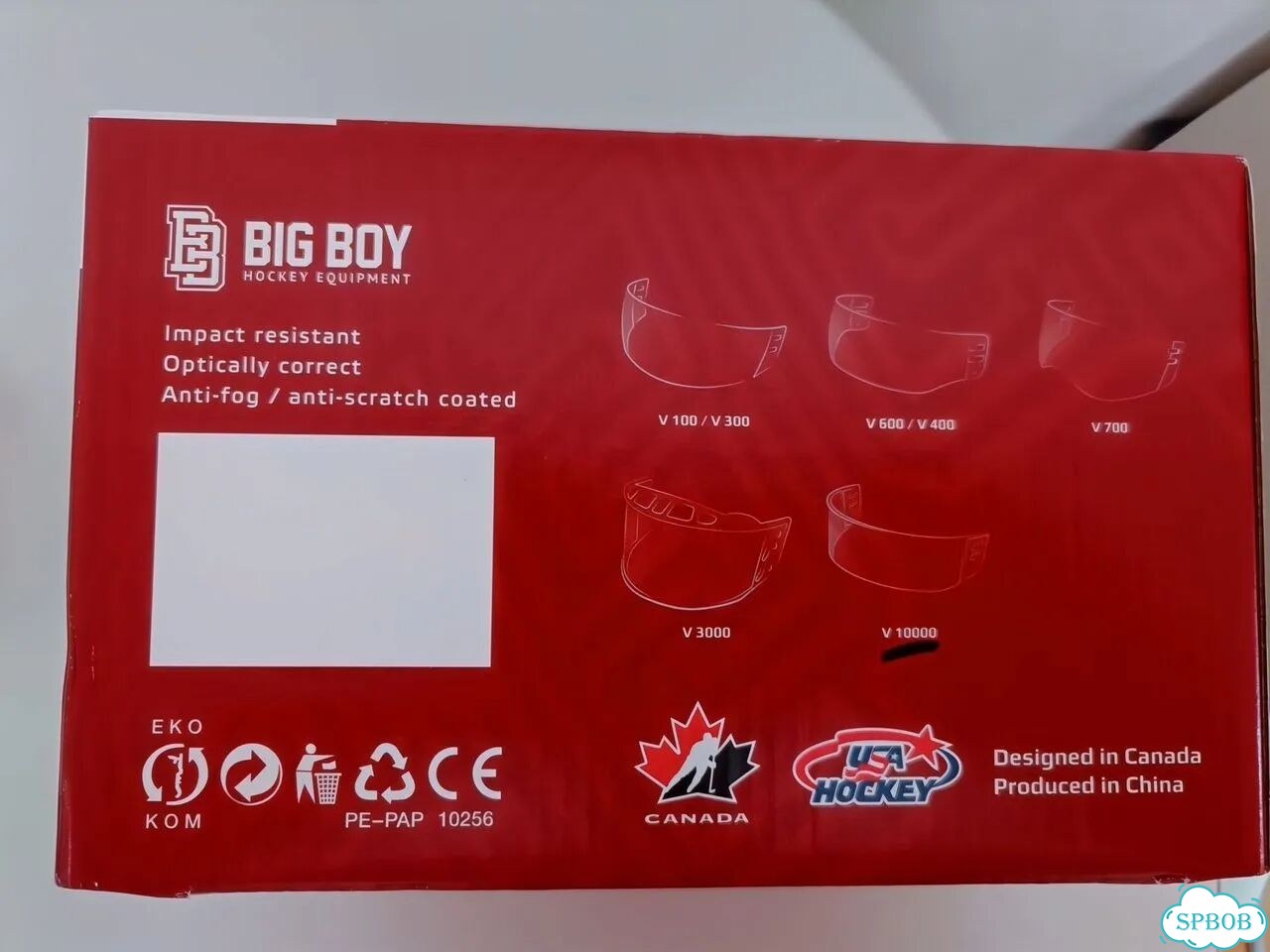 Хоккейный визор Big boy фото 2