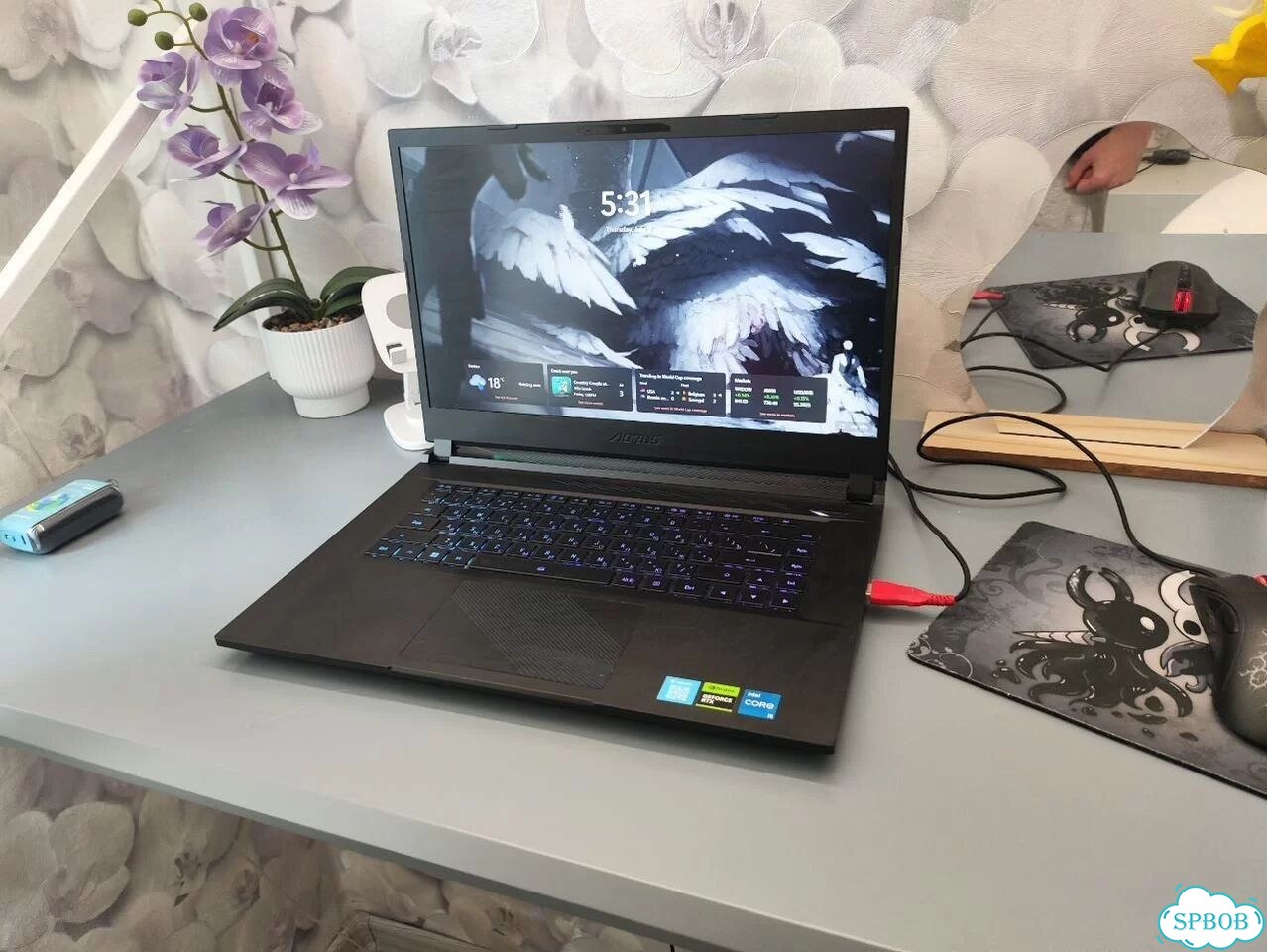 Ноутбук gigabyte aorus 15 9kf фото 1