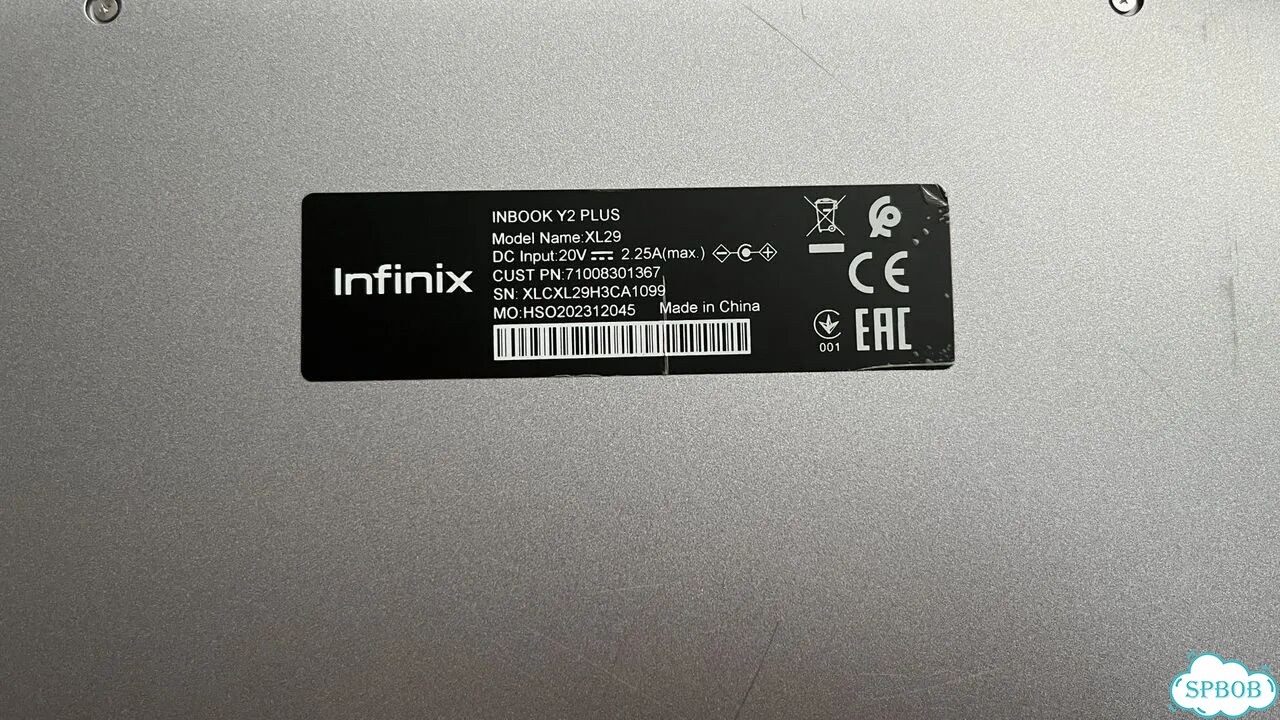 Ноутбук infinix inbook Y2 plus 477 GB фото 5
