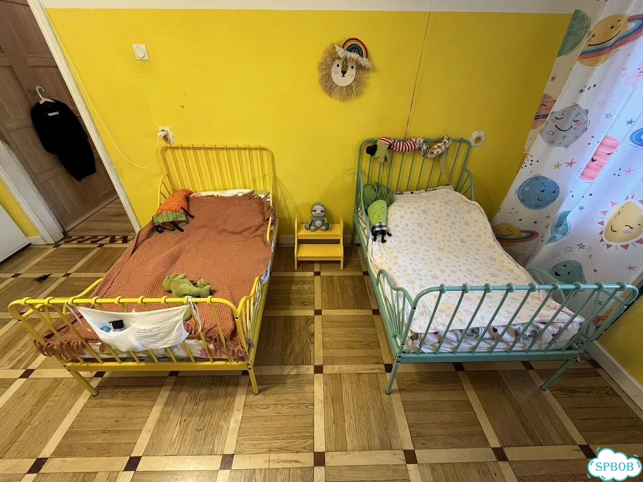 Кровать односпальная 85×135 растущая IKEA фото 2