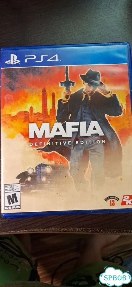 Mafia definitive edition ps4 диск фото 1