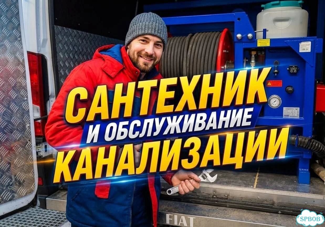 Прочистка канализации. Устранение засоров фото 1
