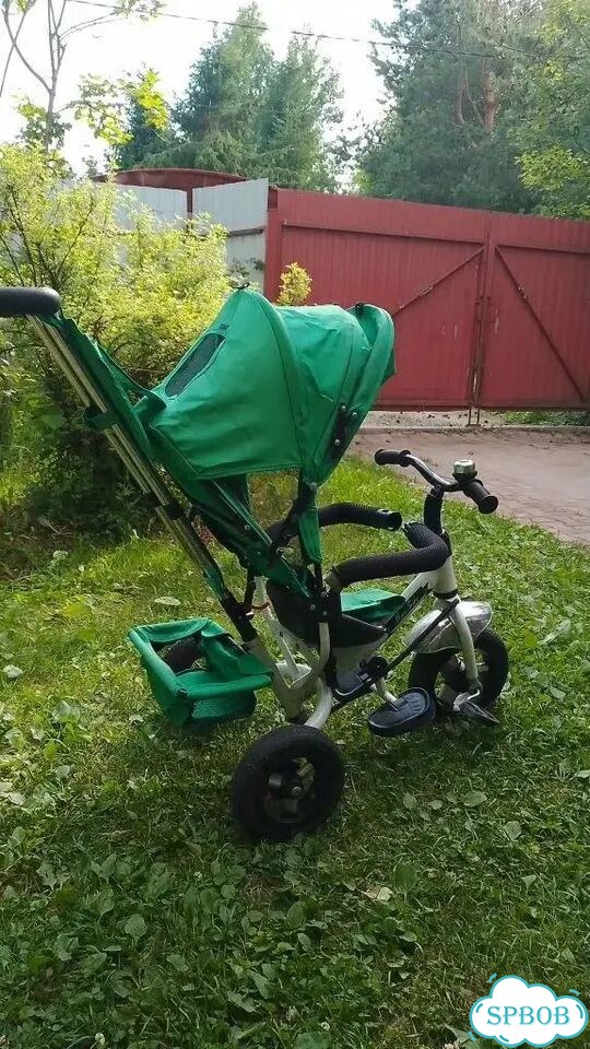 Велосипед с родительской ручкой фото 1