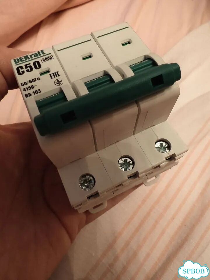 Автомат ва103 3п C50 DEKraft ва47 фото 2