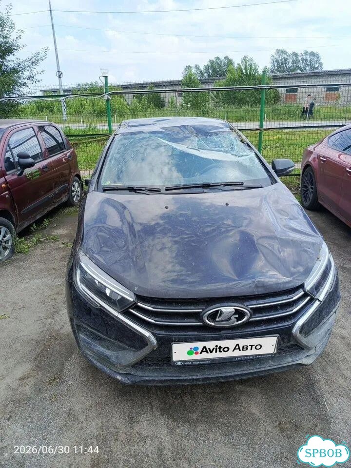 ВАЗ (LADA) Vesta 1.6 MT, 2024, битый, 53 500 км фото 11