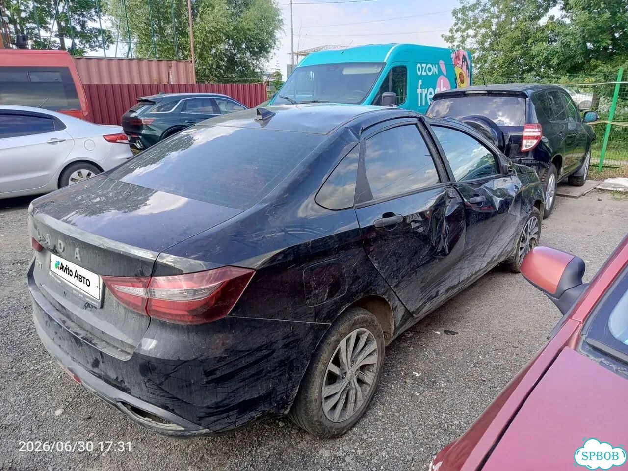 ВАЗ (LADA) Vesta 1.6 MT, 2024, битый, 53 500 км фото 3