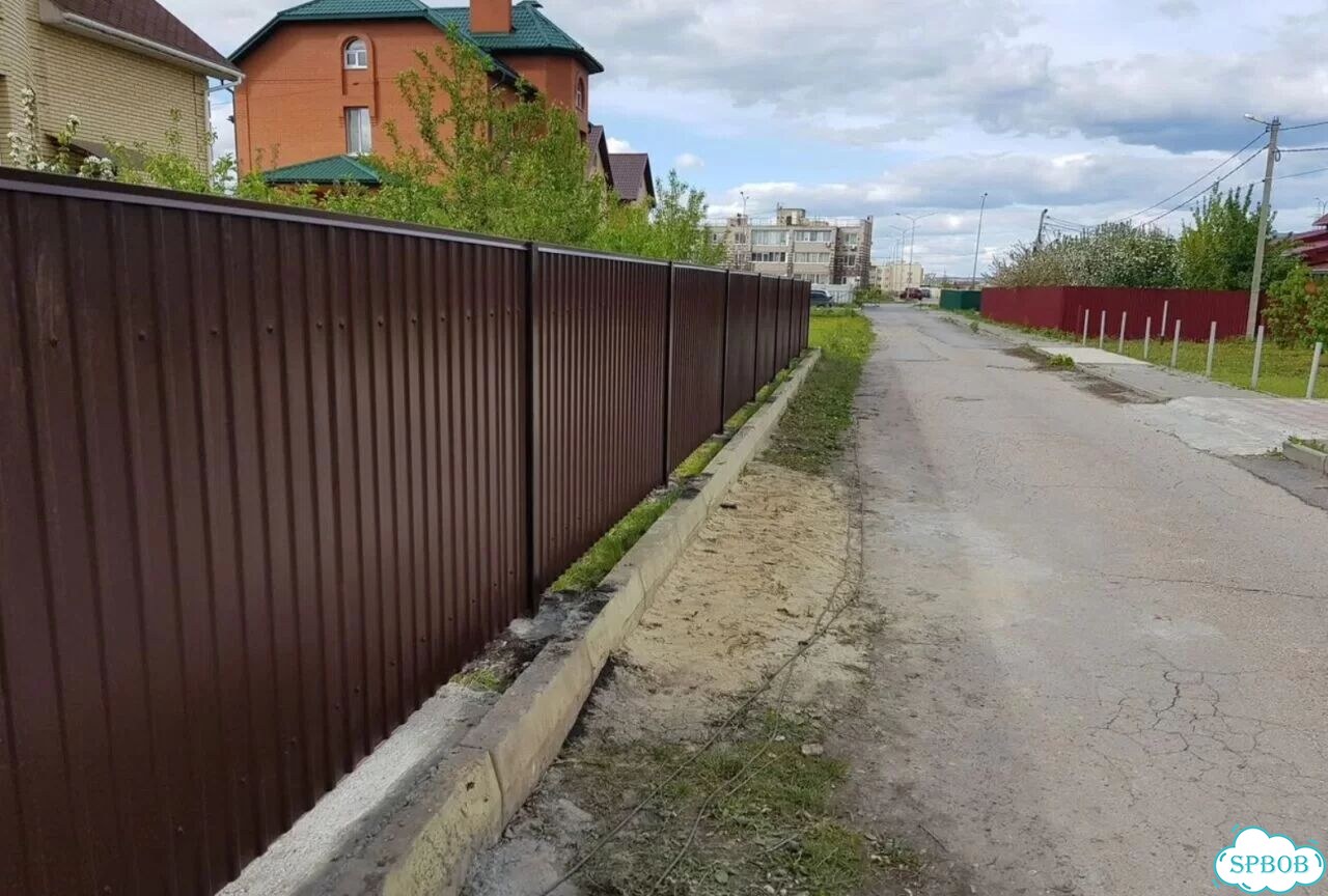 Установка заборов под ключ фото 7