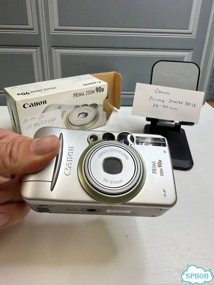 Пленочный фотоаппарат Canon Prima zoom 90u фото 3