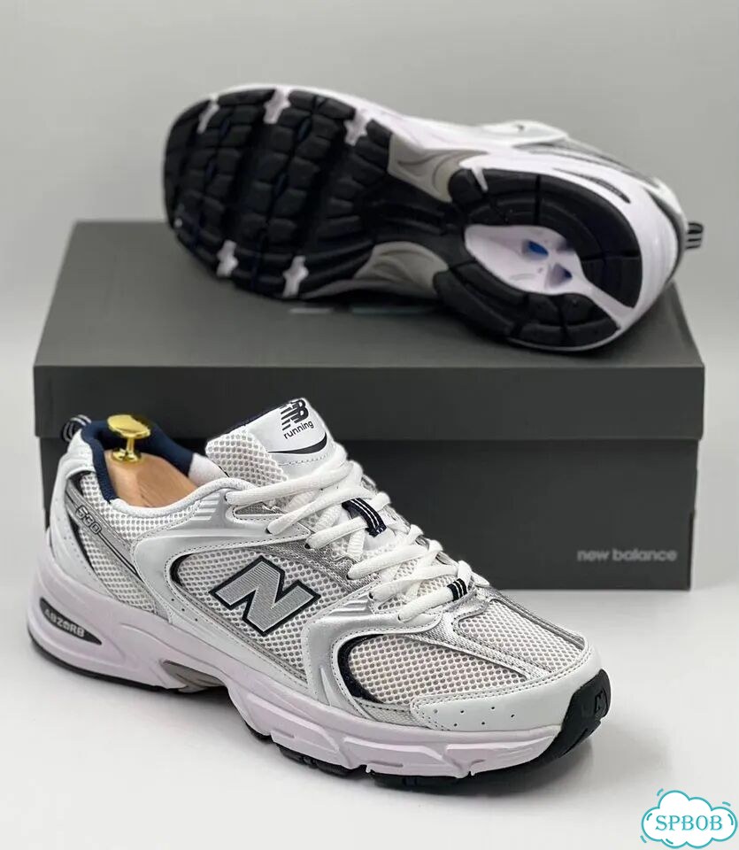 New Balance 530 White Black фото 2