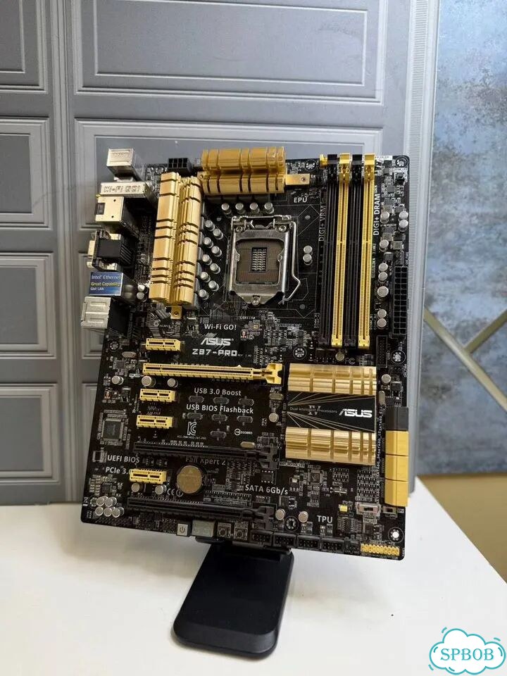 Материнская плата ASUs Z87-pro Lga1150 фото 1