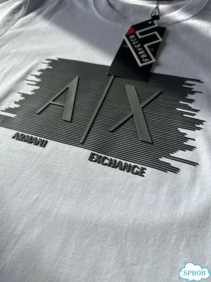 Костюм шорты футболка Armani Exchange LUX хб новые фото 2