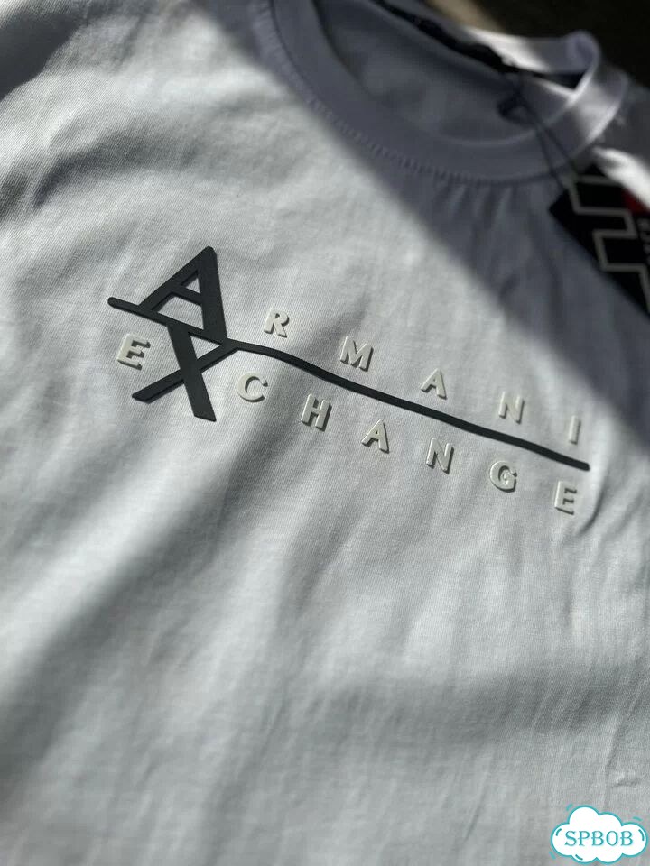 Костюм шорты футболка Armani Exchange LUX хб новые фото 6