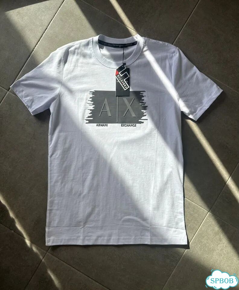 Футболка Armani Exchange AX LUX хлопок новые фото 4