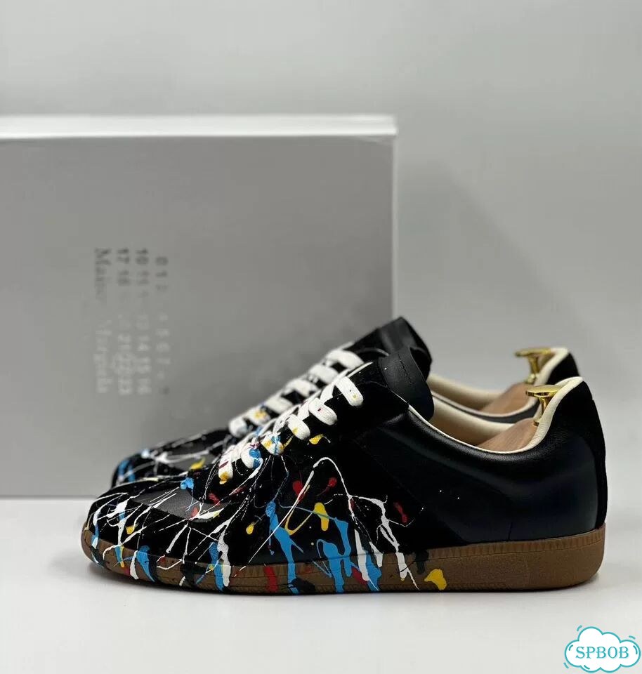 Maison Margiela Replica Paint Splatter Black Brown фото 3