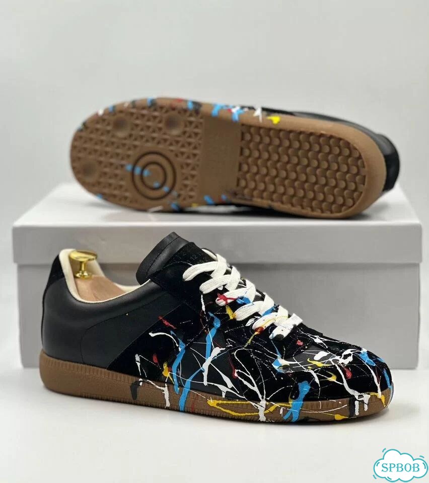 Maison Margiela Replica Paint Splatter Black Brown фото 5