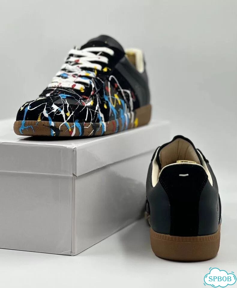 Maison Margiela Replica Paint Splatter Black Brown фото 6