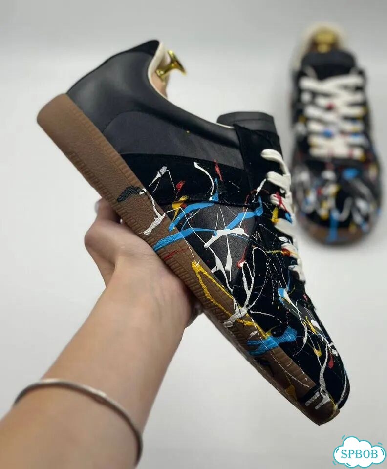 Maison Margiela Replica Paint Splatter Black Brown фото 7