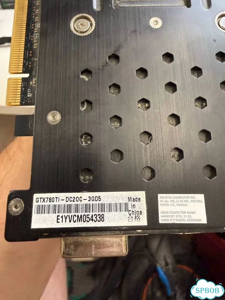 Видеокарта GTX 780ti ASUs 3Gb фото 3