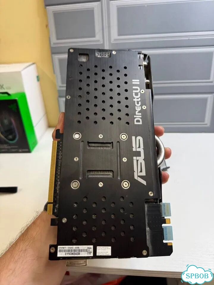 Видеокарта GTX 780ti ASUs 3Gb фото 4