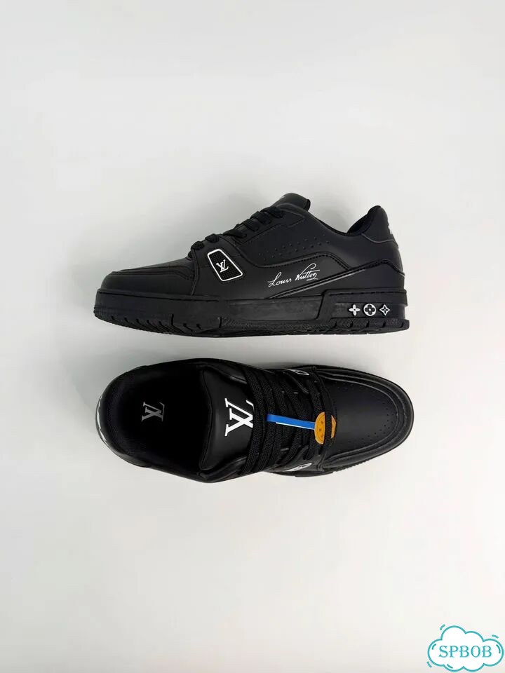 Louis Vuitton Trainer Black фото 1