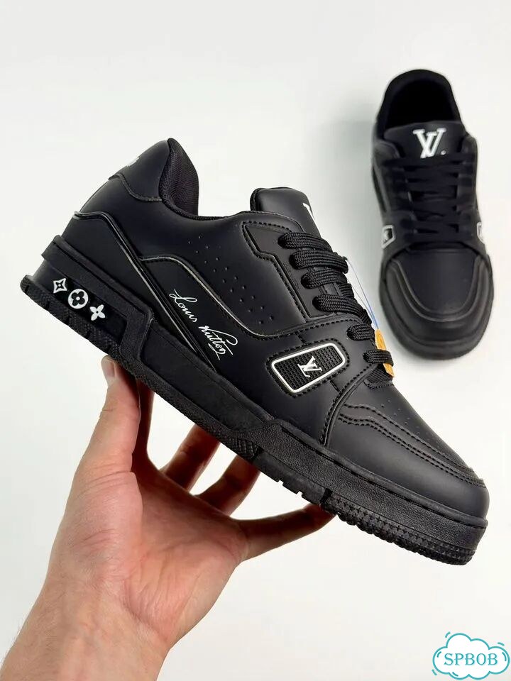 Louis Vuitton Trainer Black фото 2
