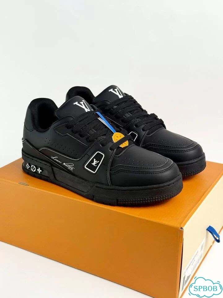 Louis Vuitton Trainer Black фото 3