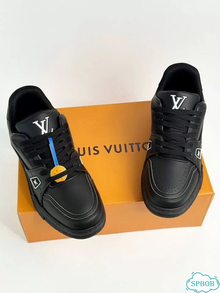 Louis Vuitton Trainer Black фото 5