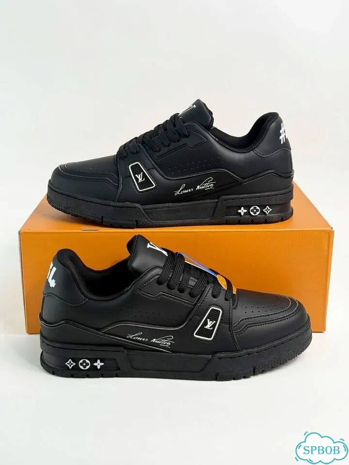 Louis Vuitton Trainer Black фото 8