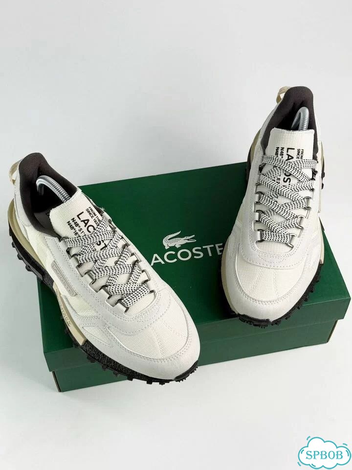 Lacoste L-Spin Trail White Black фото 2