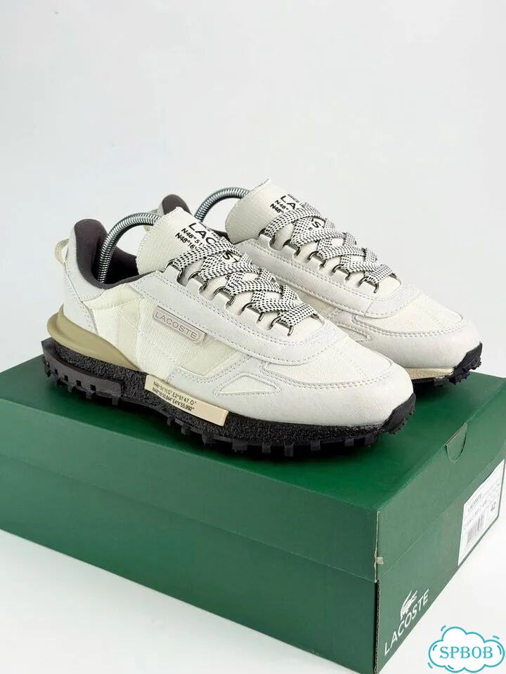 Lacoste L-Spin Trail White Black фото 8