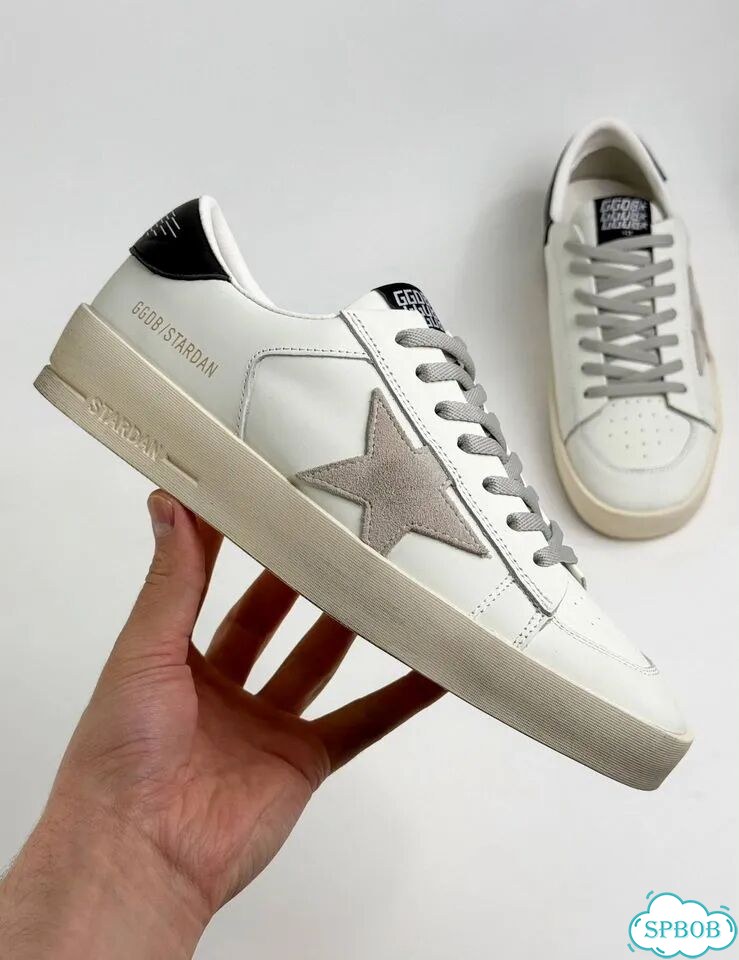 Golden Goose Stardan White Black фото 4