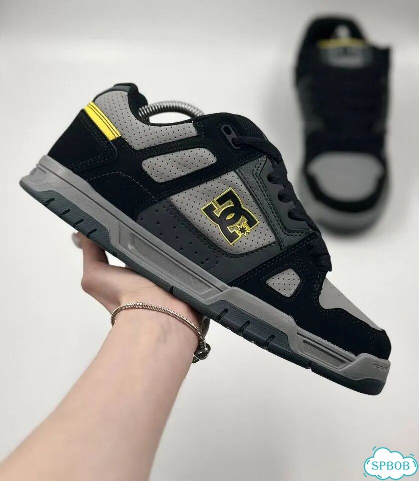 DC shoes kelso Black Grey Yellow фото 2
