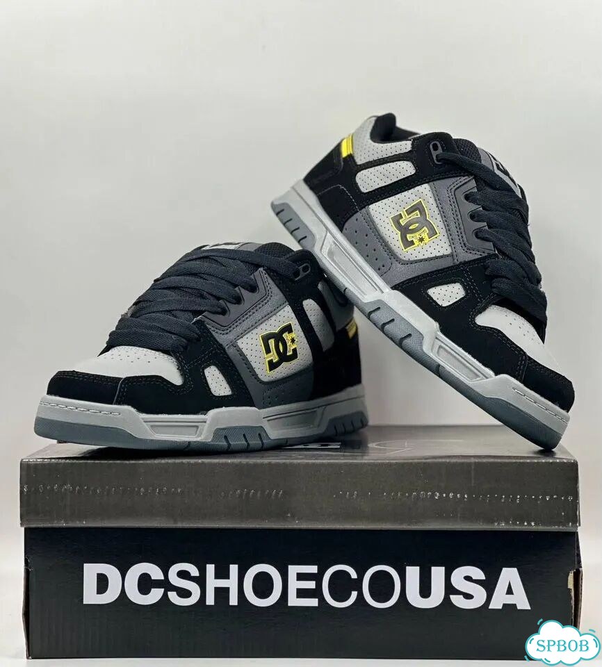 DC shoes kelso Black Grey Yellow фото 4