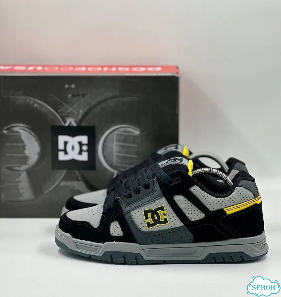DC shoes kelso Black Grey Yellow фото 5