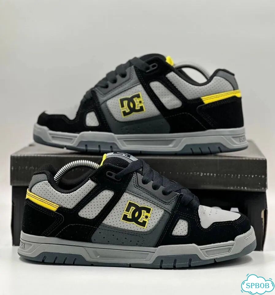 DC shoes kelso Black Grey Yellow фото 6