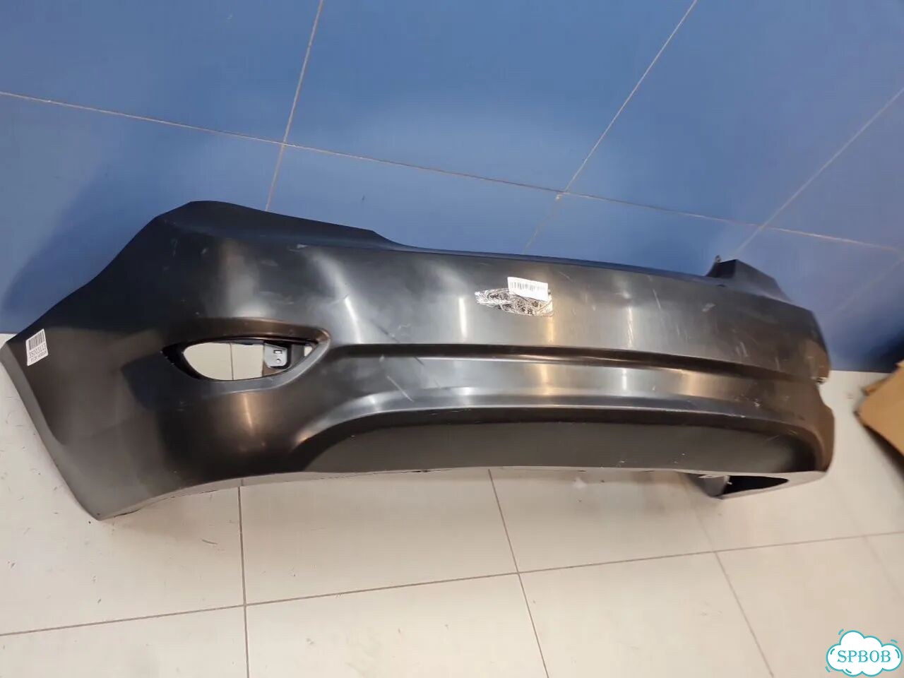 Бампер задний Hyundai Solaris 2010-2017 фото 1