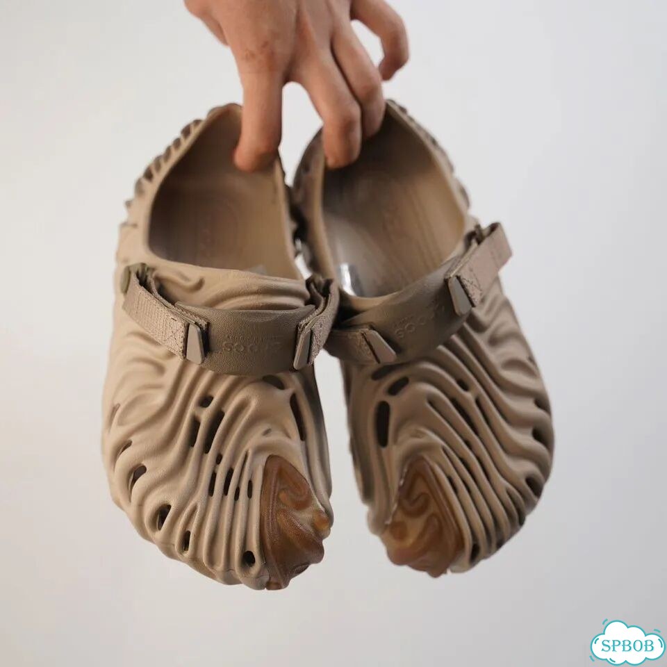 Crocs Salehe Bembury Beige Brown фото 6